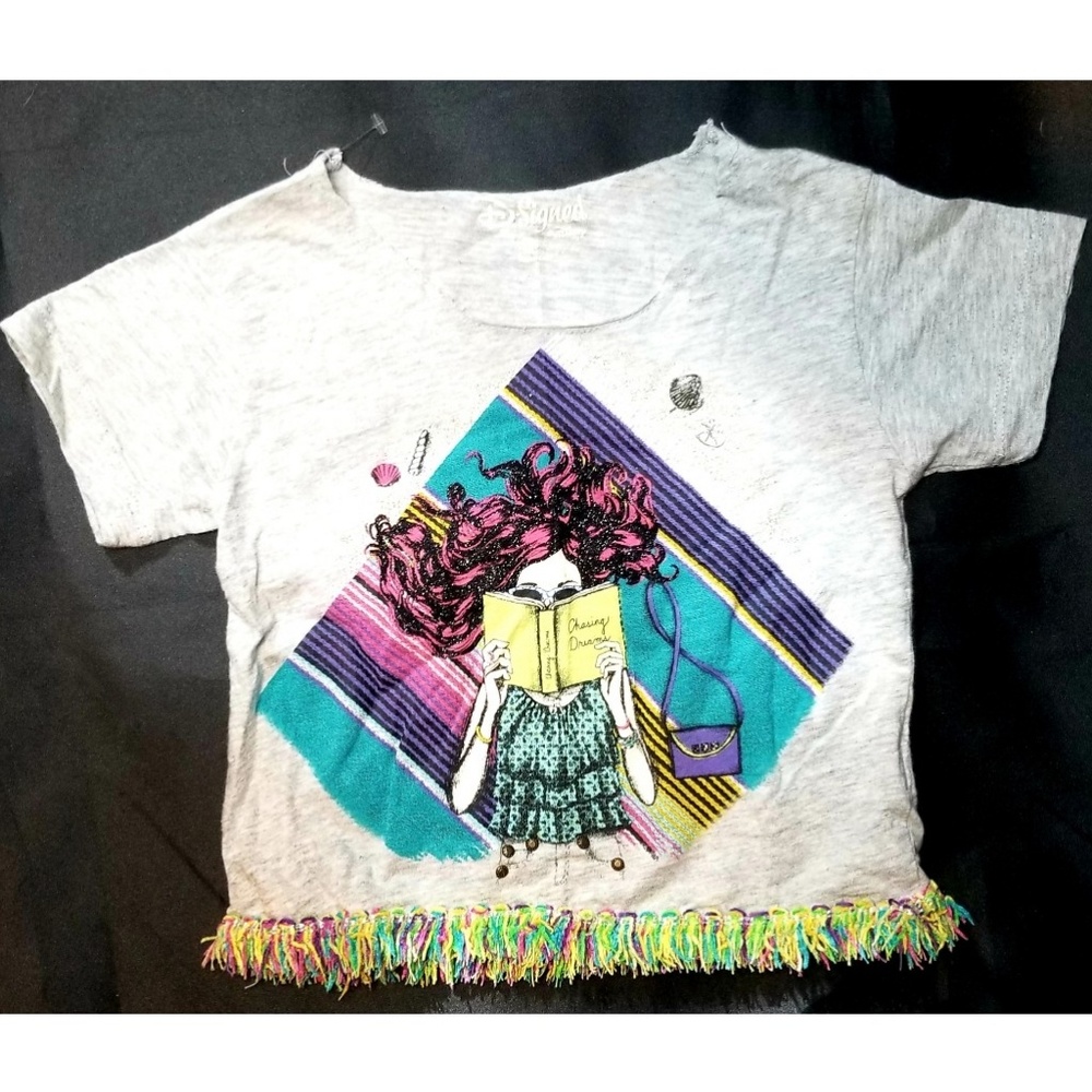Disney "Chasing Dreams" Frilled T-Shirt